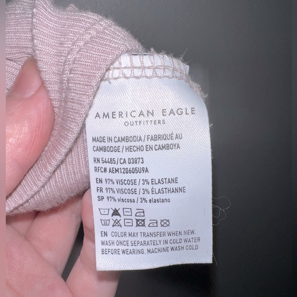 American Eagle Peplum Tank Top - Picture 3 of 4
